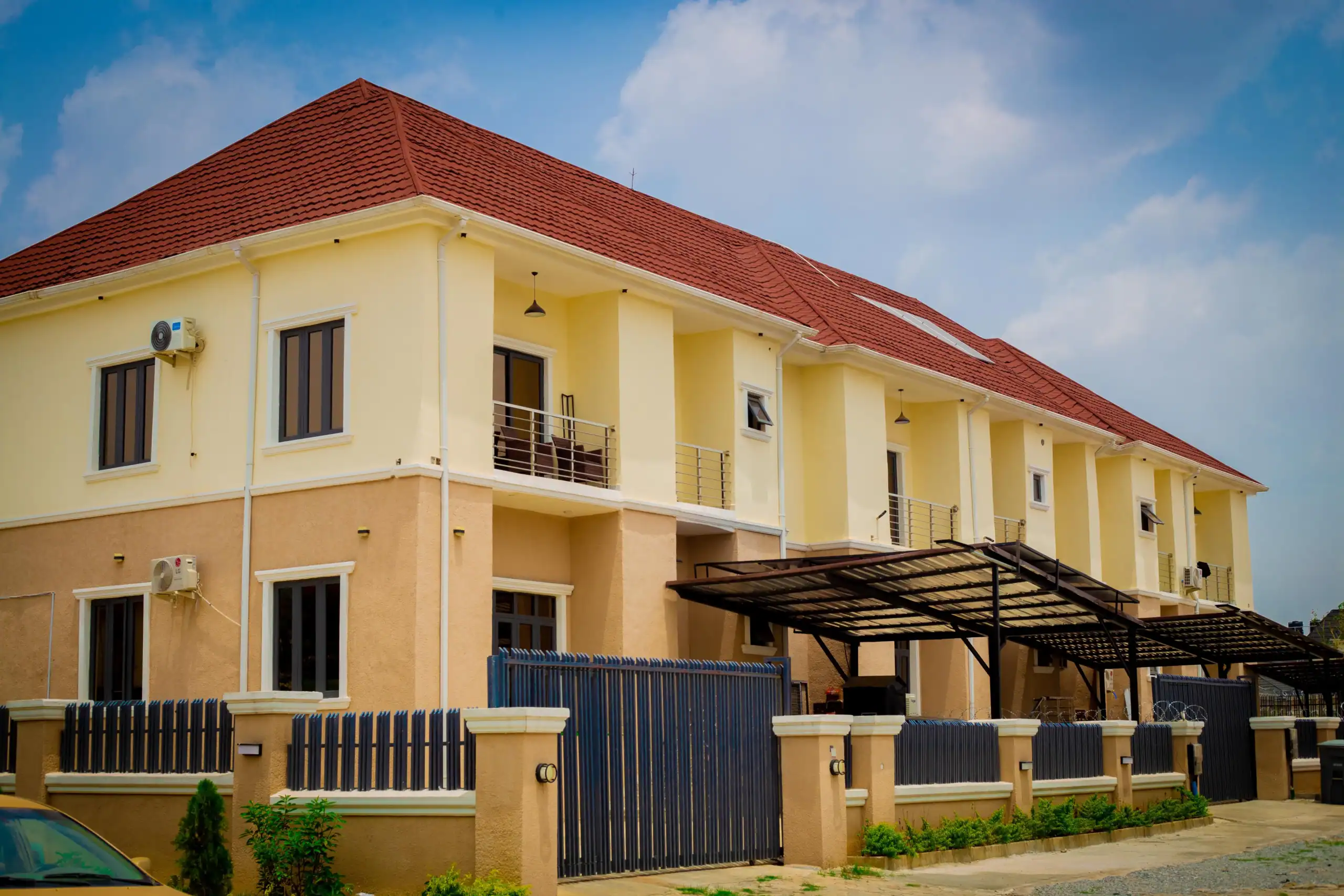 3 units of 4 bedroom terrace house Cluster 5, River Park Estate, Airport Road, Abuja (1)
